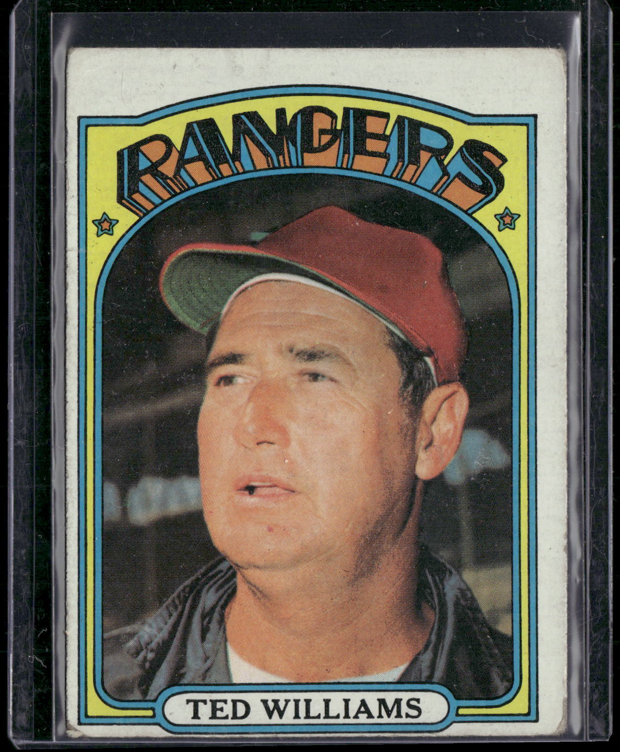 1972 Topps #510 Ted Williams