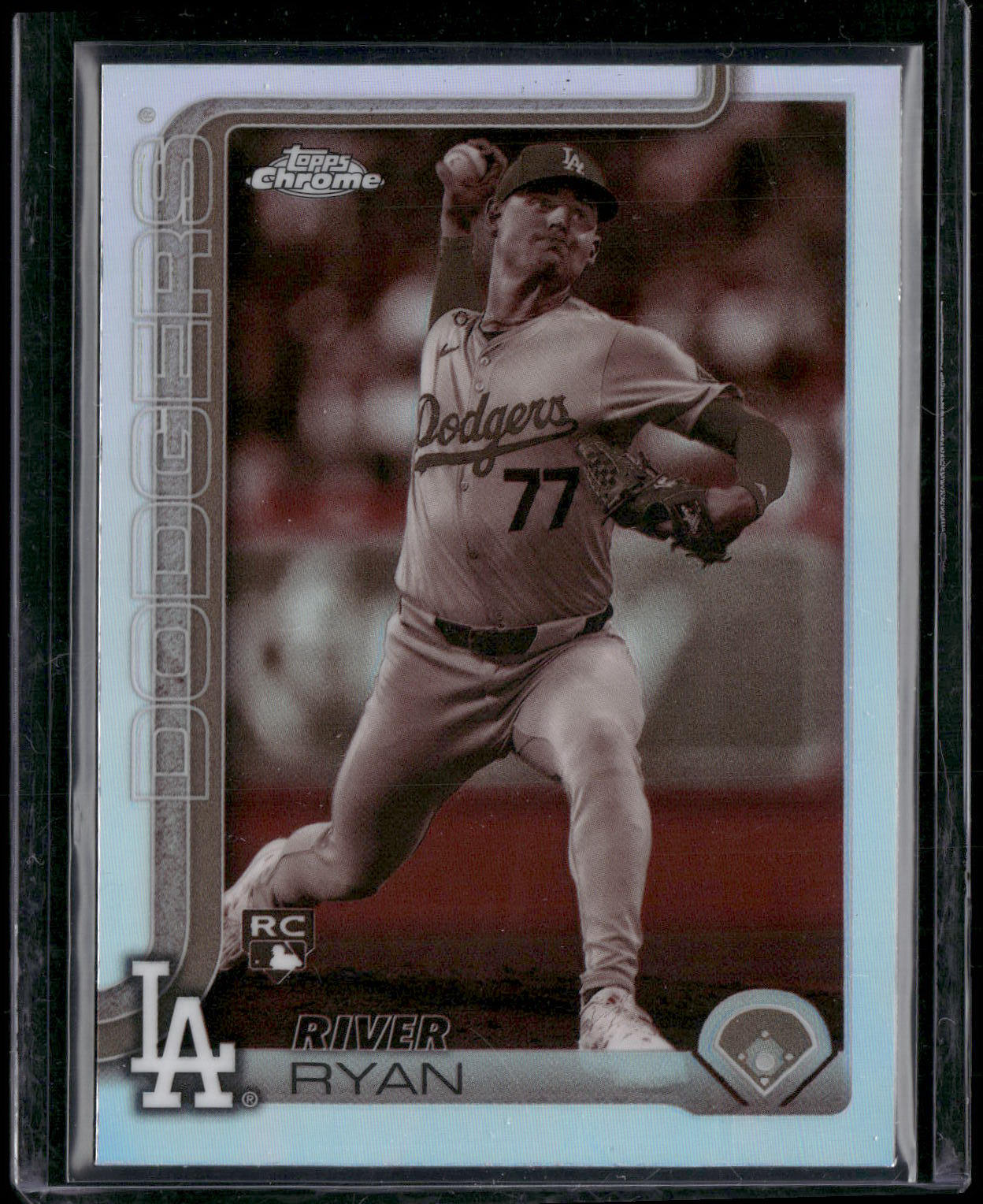 2025 Topps Chrome #18 River Ryan Sepia Refractors