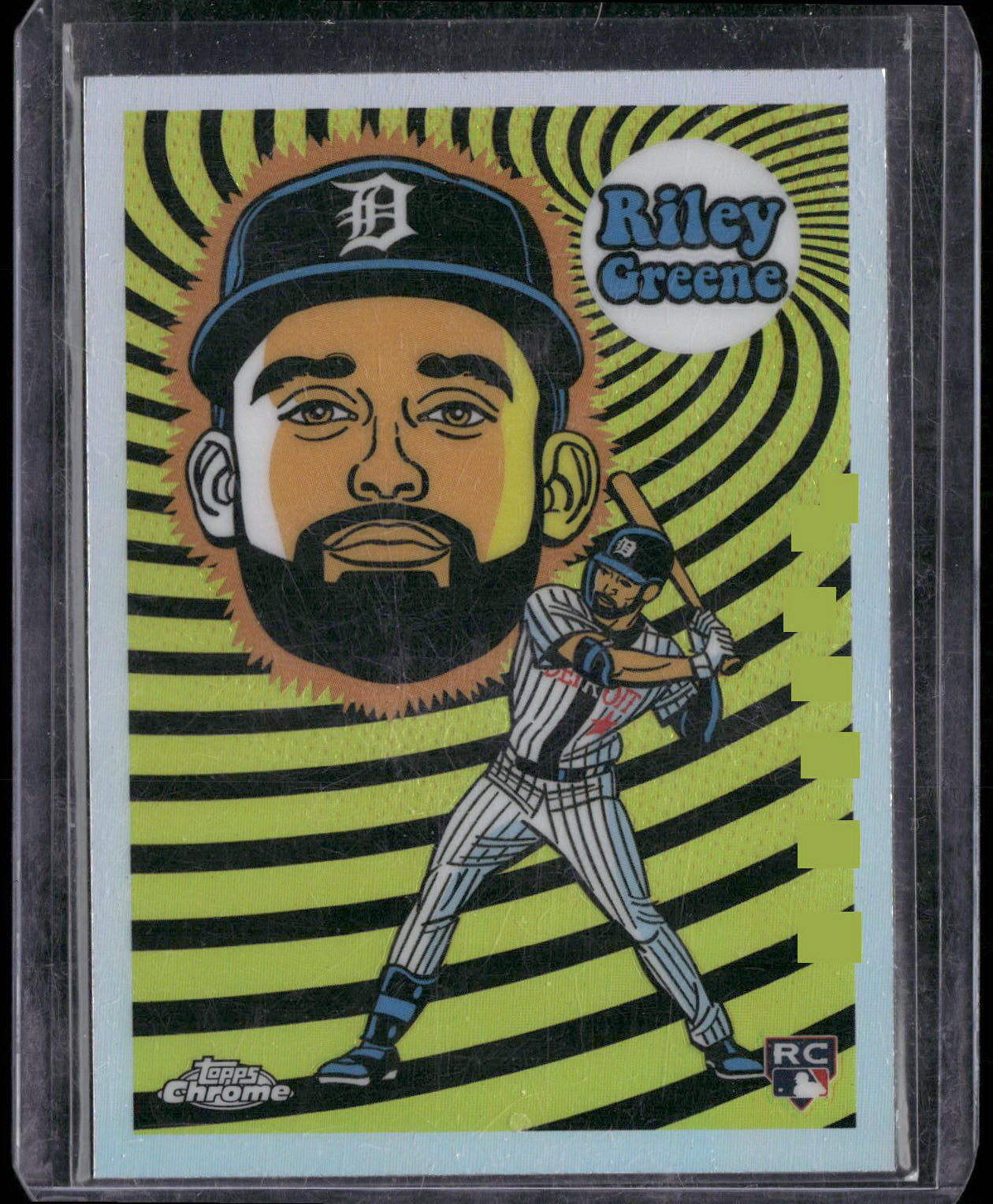 2023 Topps Chrome #UV-13 Riley Greene Ultraviolet All-Stars