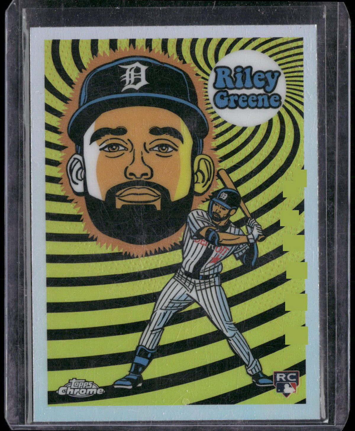 2023 Topps Chrome #UV-13 Riley Greene Ultraviolet All-Stars