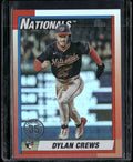 2025 Topps Update #U90-46 Dylan Crews 1990 Topps Baseball 35th Anniversary