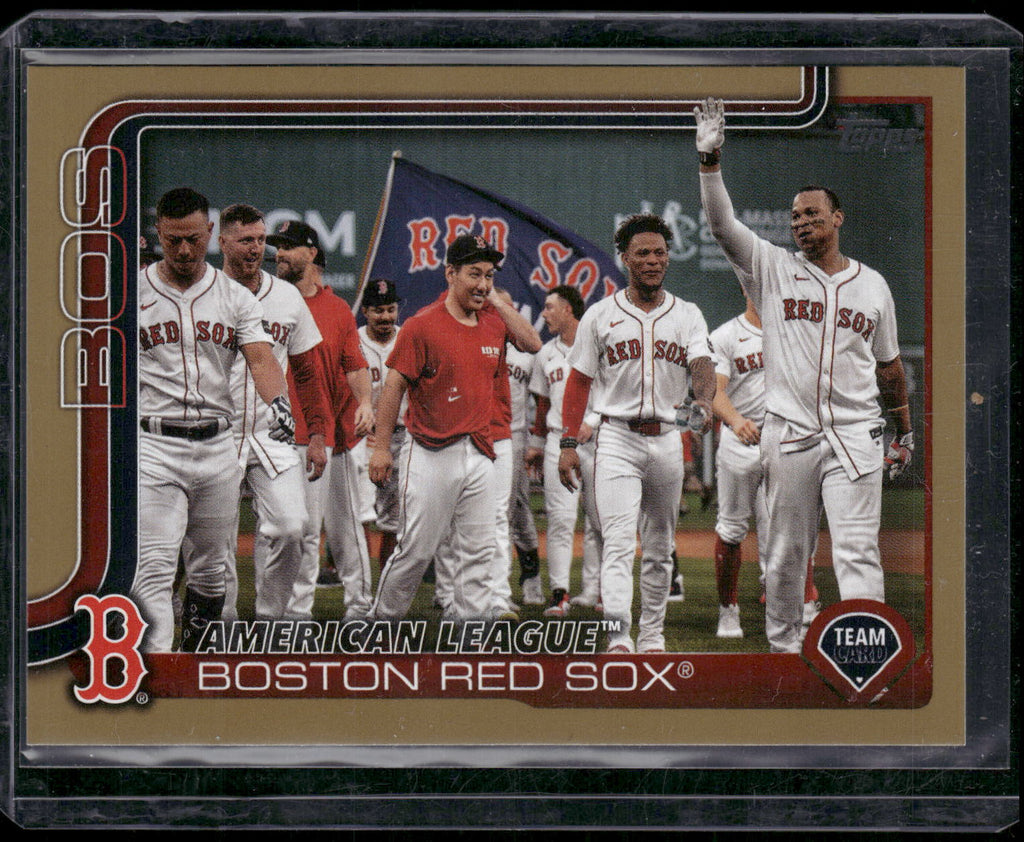 2025 Topps #264 Boston Red Sox Gold #/2025