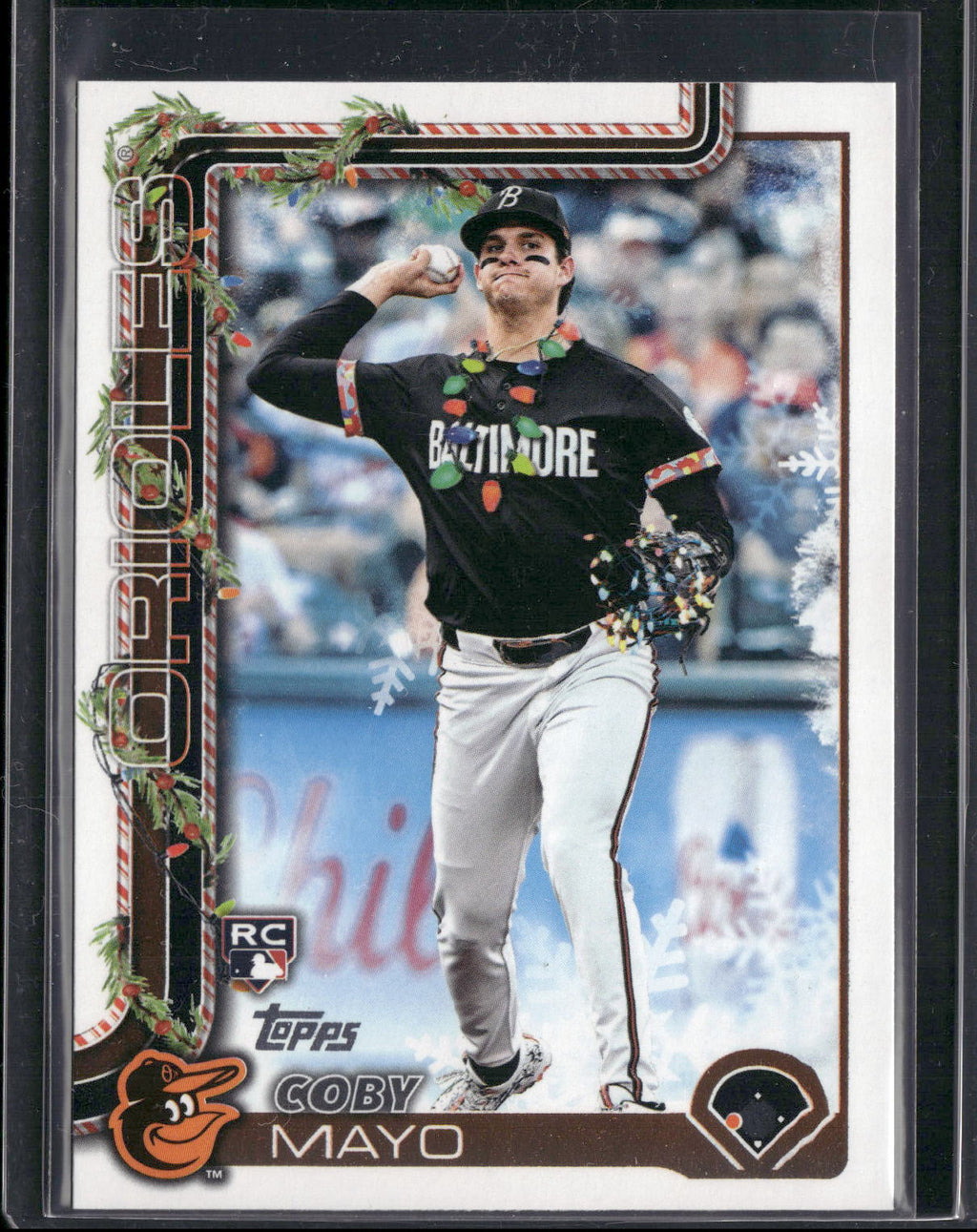 2025 Topps Holiday #H118b Coby Mayo