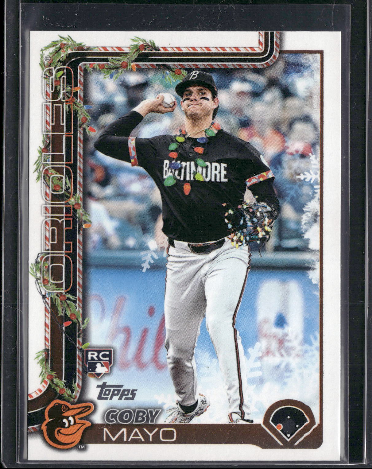 2025 Topps Holiday #H118b Coby Mayo