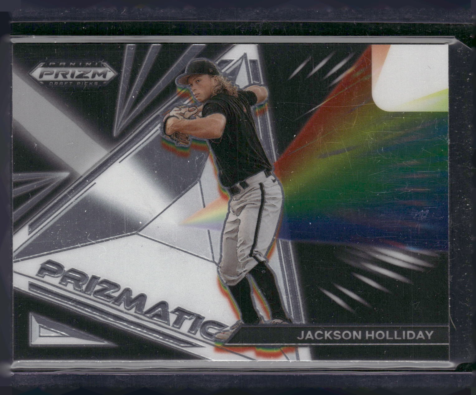 2022 Panini Prizm Draft Picks #PZ-JH Jackson Holliday Prizmatic
