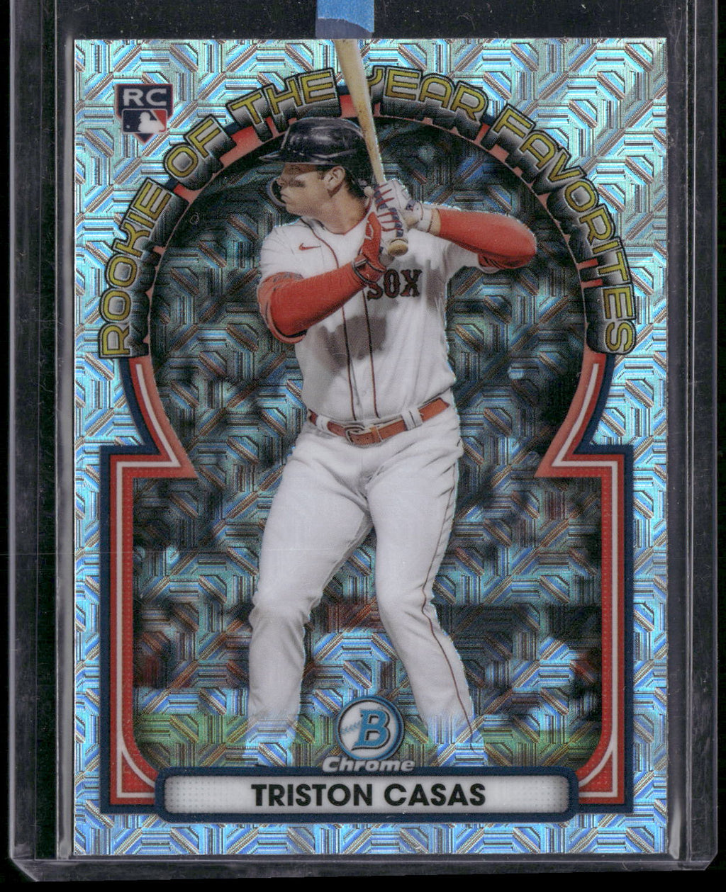 2023 Bowman #ROYF-14 Triston Casas Rookie of the Year Favorites Mojo Refractor