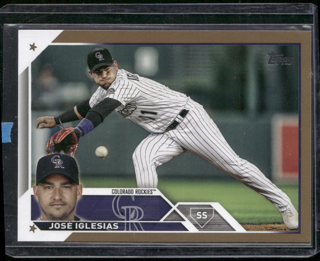 2023 Topps #653 José Iglesias Gold #/2023