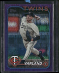 2024 Topps Update #US345 Louie Varland Purple Holofoil #/799