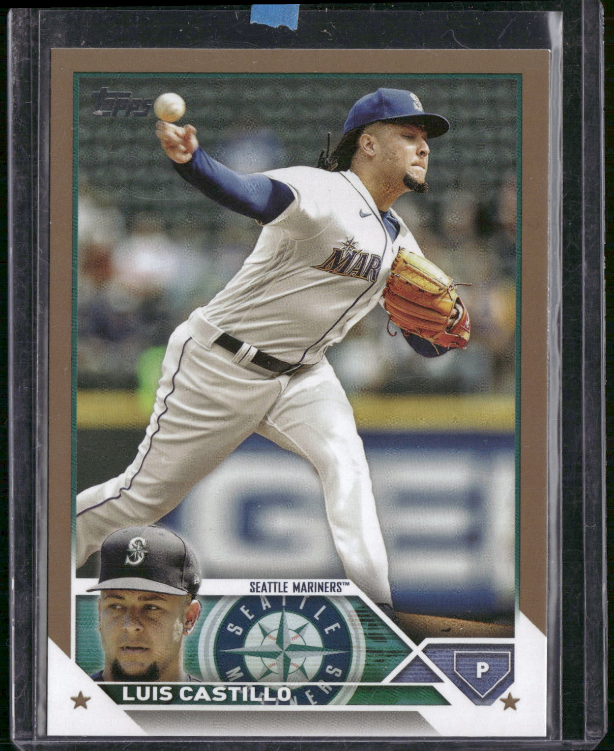 2023 Topps #468 Luis Castillo Gold #/2023