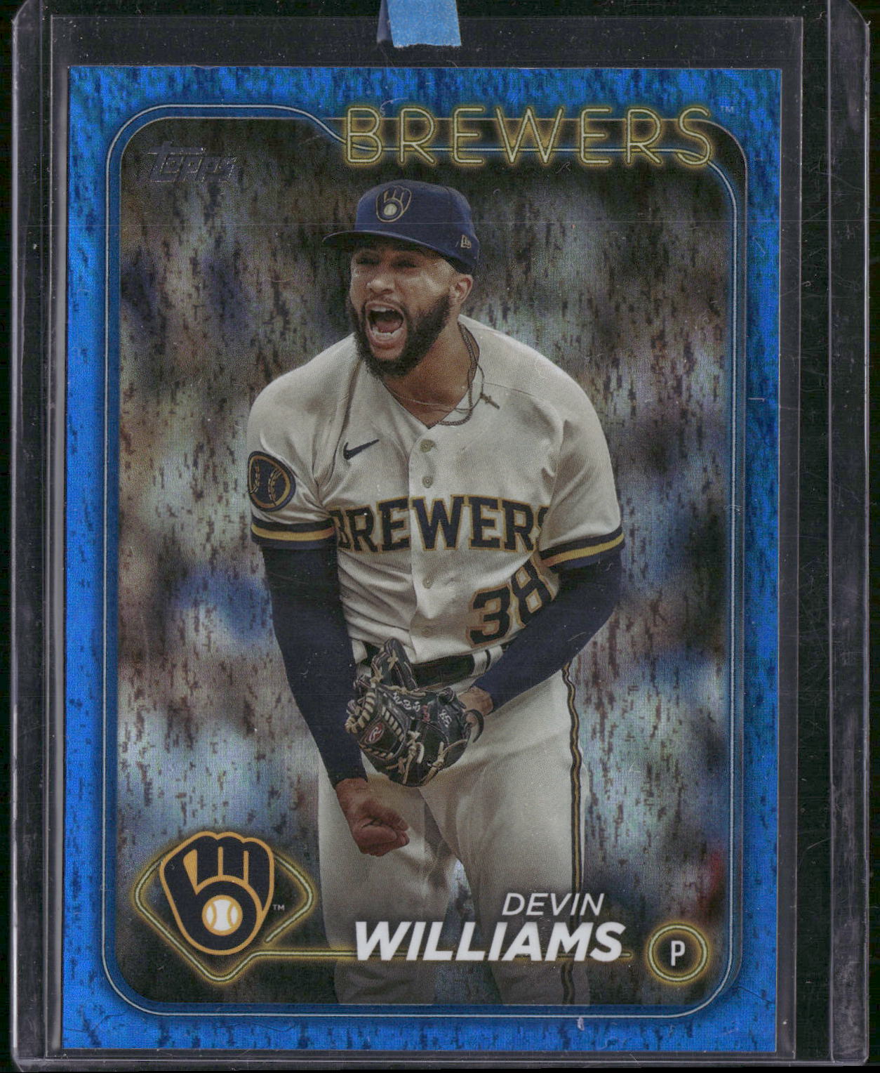 2024 Topps #135 Devin Williams Blue Holofoil #/999