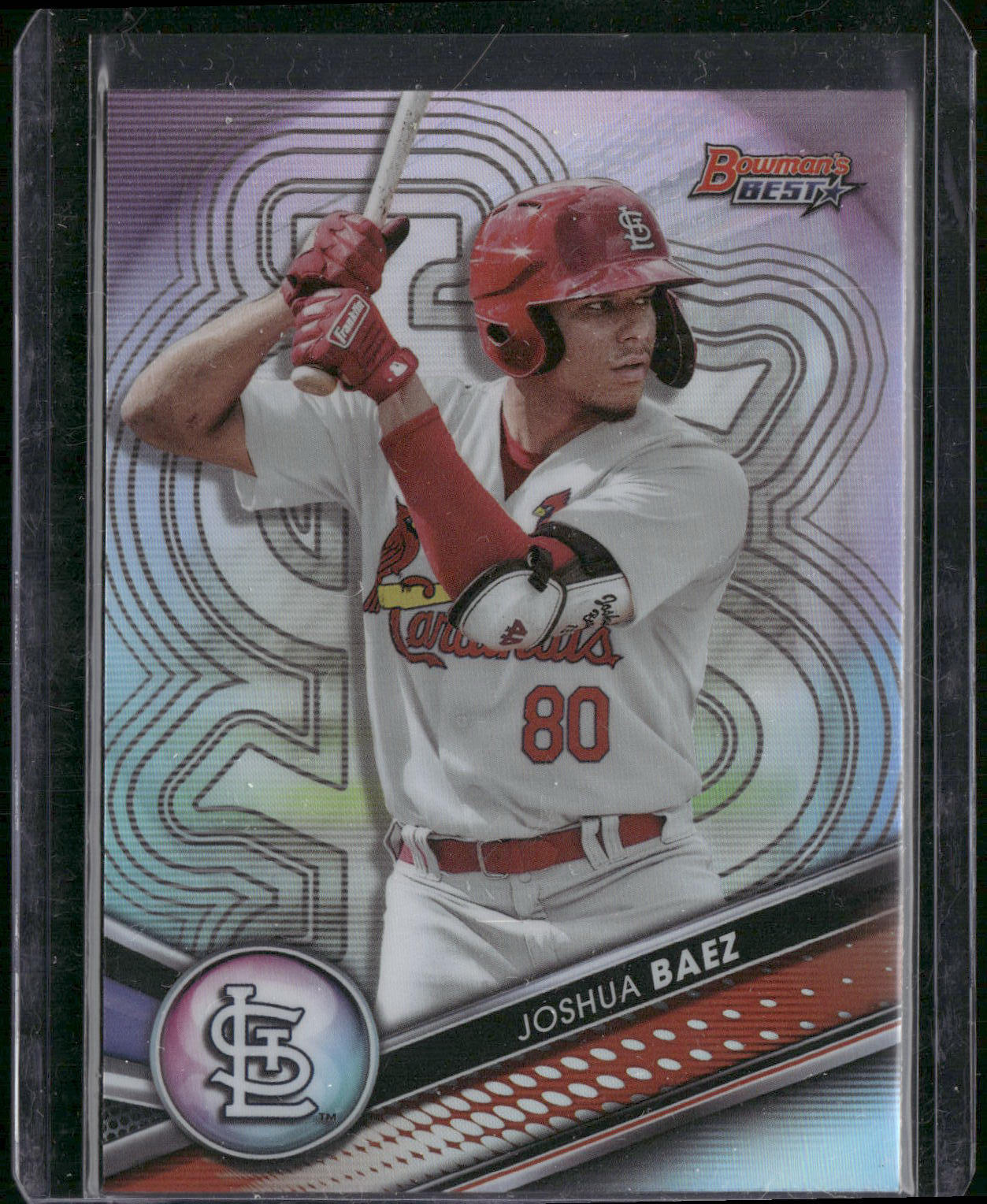 2022 Bowman's Best #TP-9 Joshua Baez Top Prospects Refractor