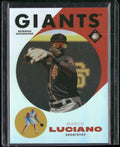 2022 Bowman Chrome #BA-14 Marco Luciano Bowman Ascensions X Invisible Creature