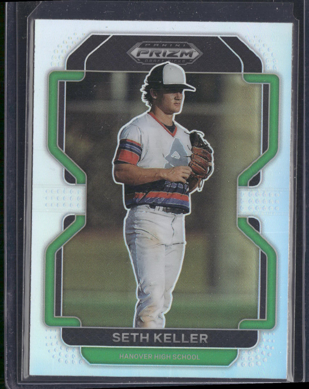 2022 Panini Prizm Draft Picks #PDP185 Seth Keller Silver