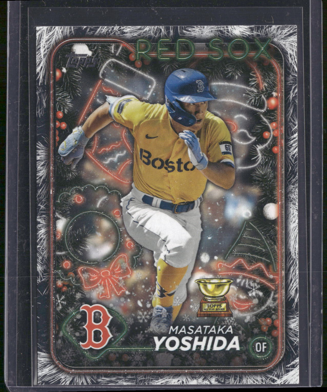 2024 Topps Holiday #H5 Masataka Yoshida Holiday Tree