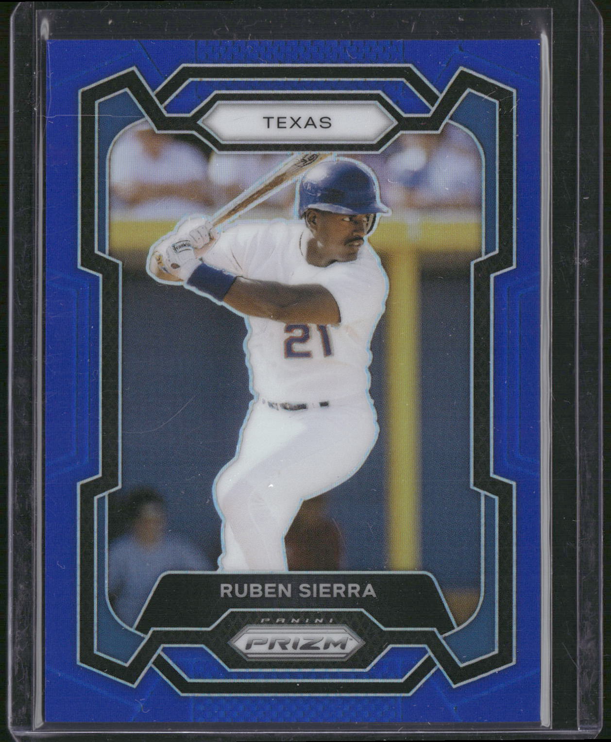 2024 Panini Prizm #124 Ruben Sierra Blue Prizms #/199