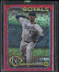 2024 Topps Chrome #181 Seth Lugo Magenta Speckle Refractors #/350