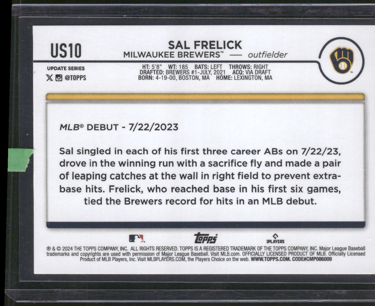 2024 Topps Update #US10 Sal Frelick