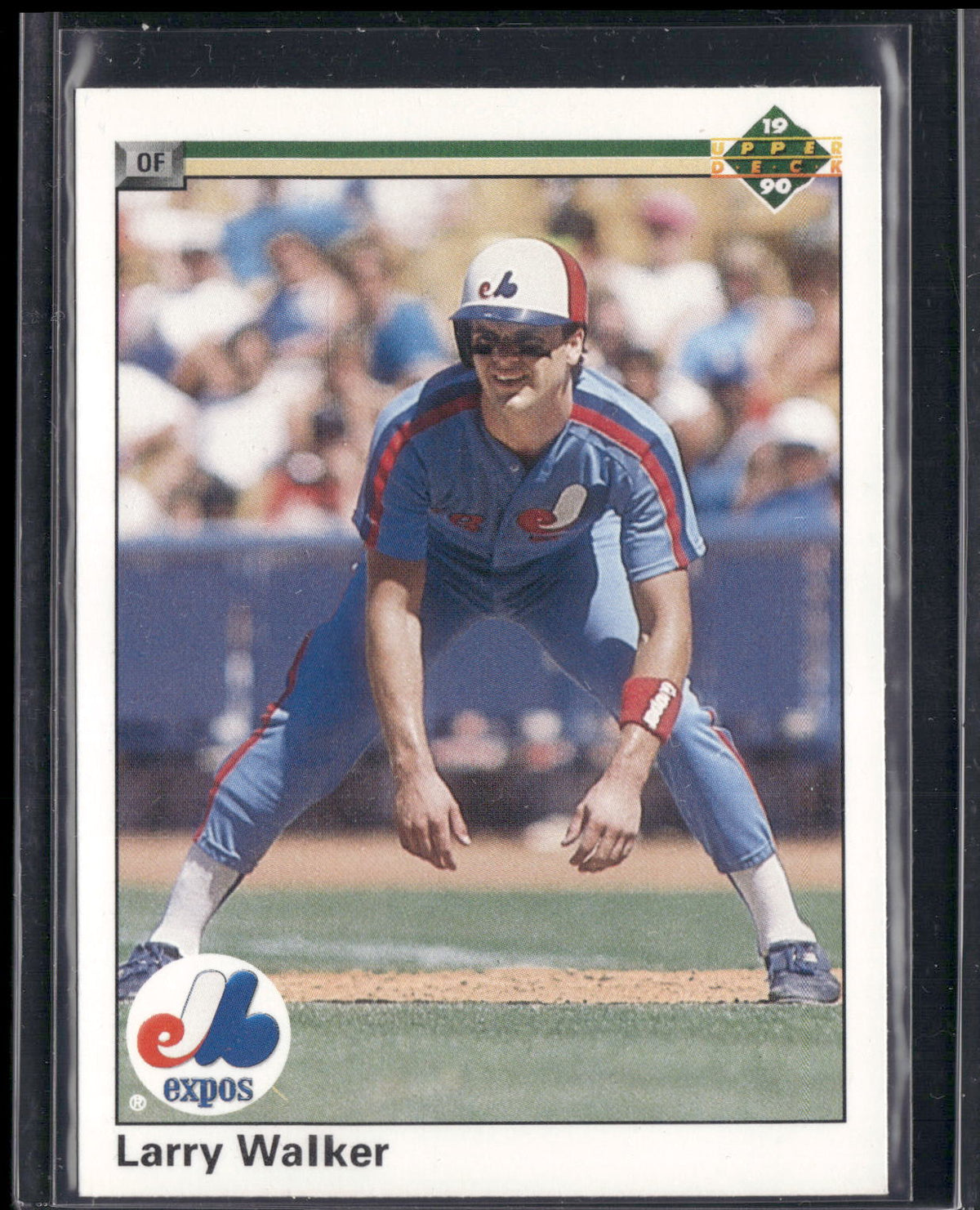 1990 Upper Deck #466 Larry Walker