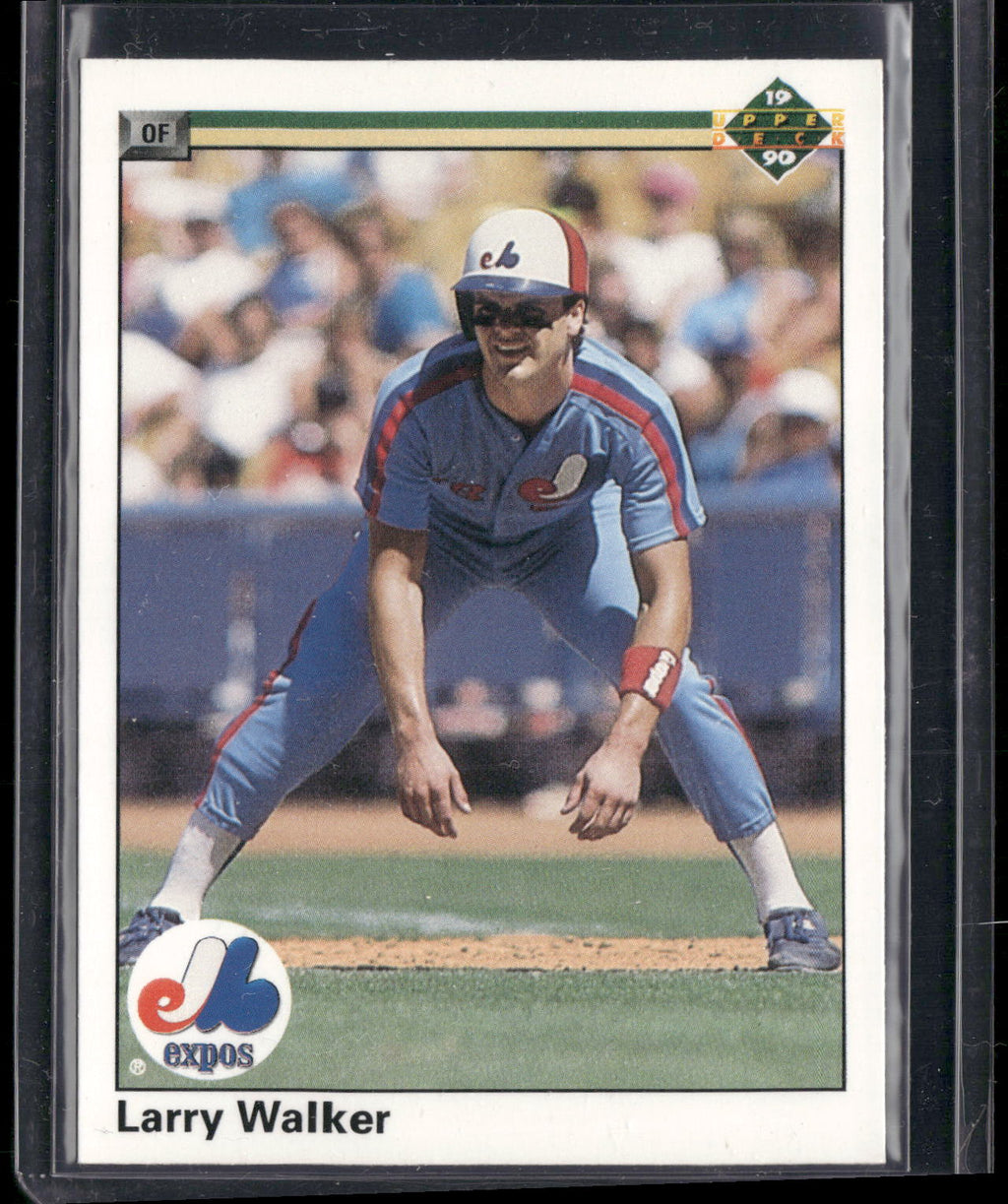 1990 Upper Deck #466 Larry Walker