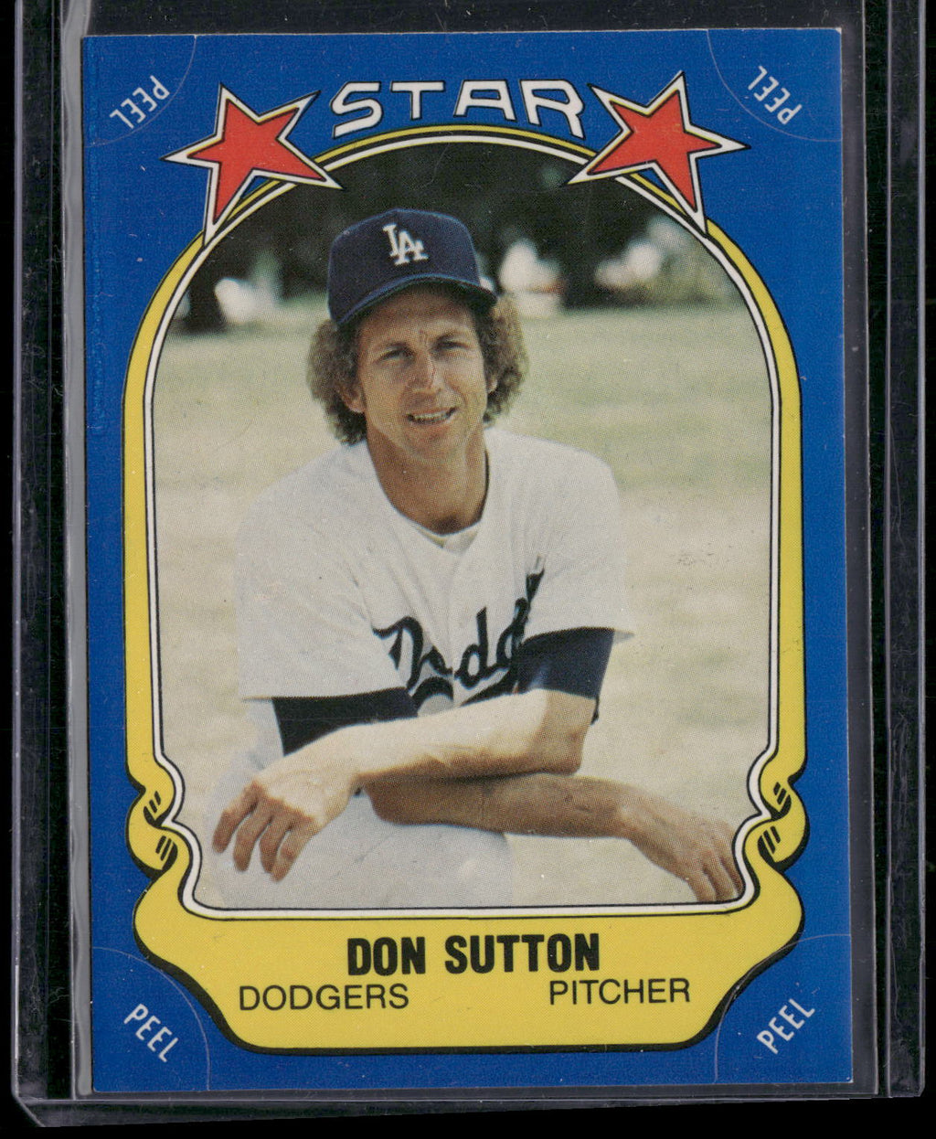 1981 Fleer Star Stickers #59 Don Sutton