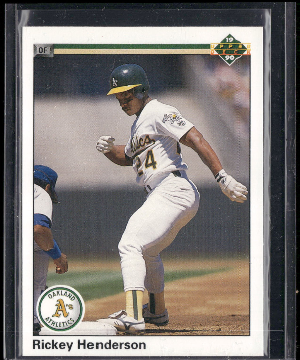1990 Upper Deck #334 Rickey Henderson