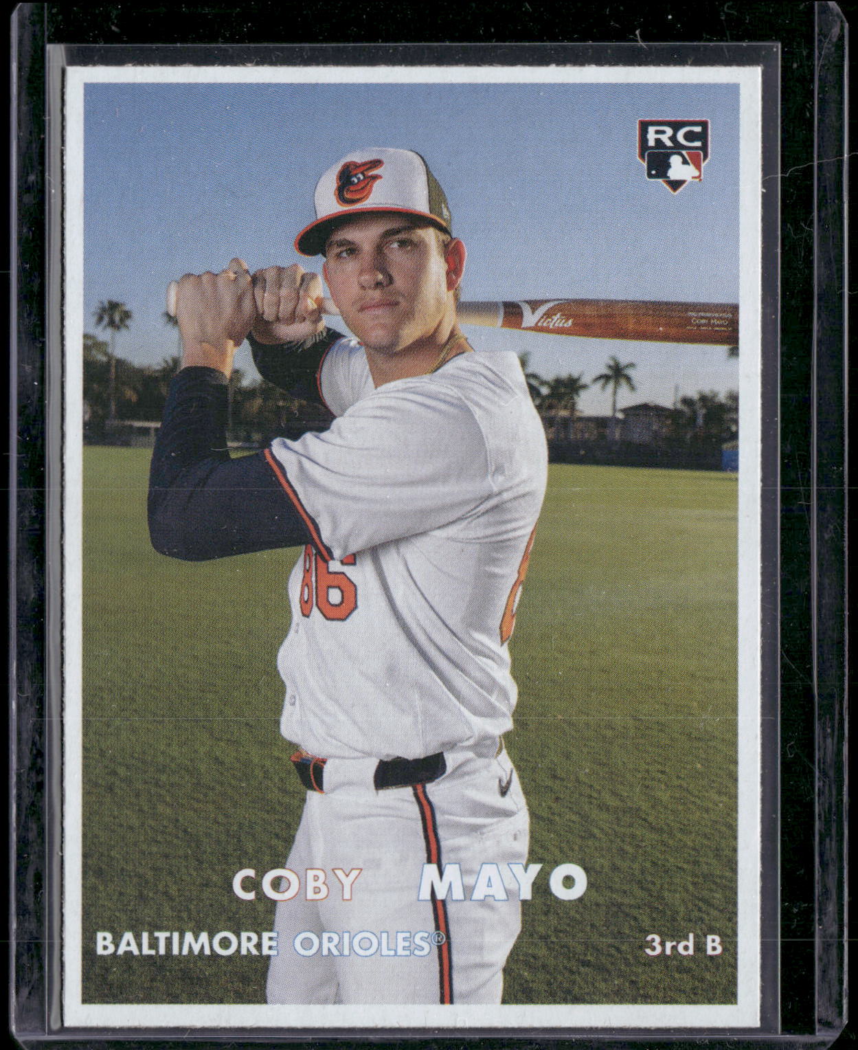 2025 Topps Heritage #H25-6 Coby Mayo Heritage 25th Anniversary