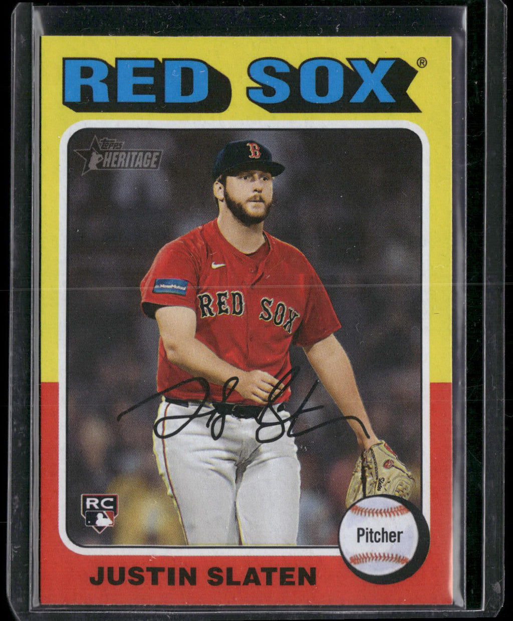 2024 Topps Heritage #721 Justin Slaten