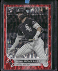 2022 Topps #595 Romy Gonzalez Red Foilboard #/199