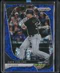 2020 Panini Prizm #233 Zack Collins Blue Donut Circles Prizm #/199