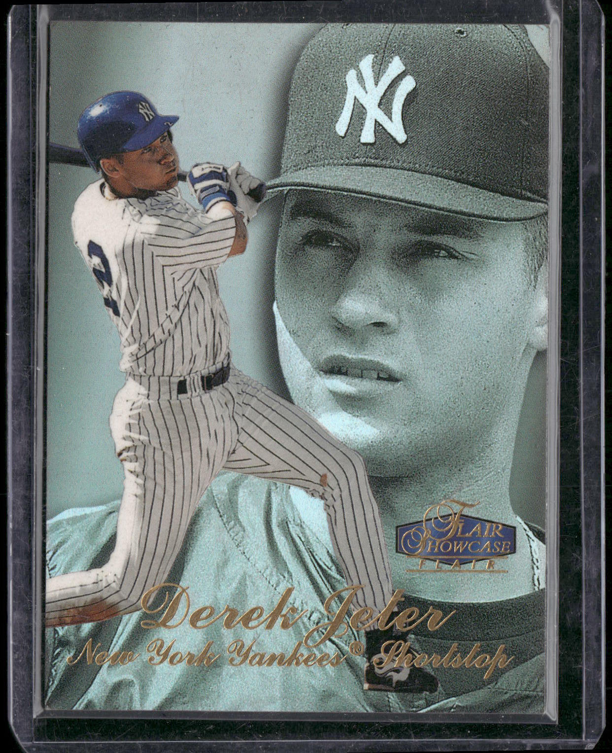 1998 Flair Showcase #14 Derek Jeter