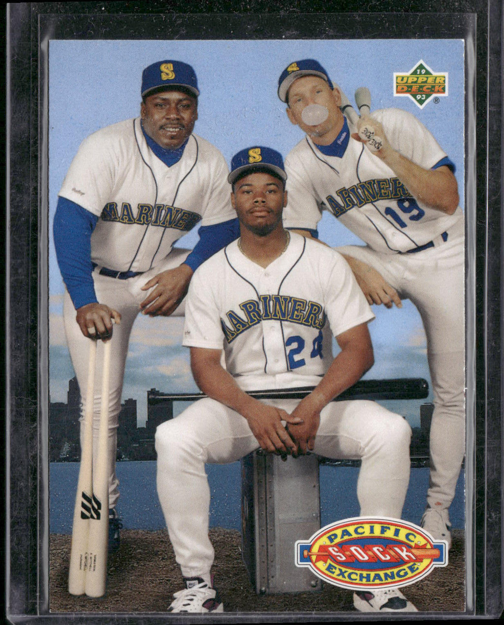 1993 Upper Deck #55 Ken Griffey Jr. / Jay Buhner / Kevin Mitchell