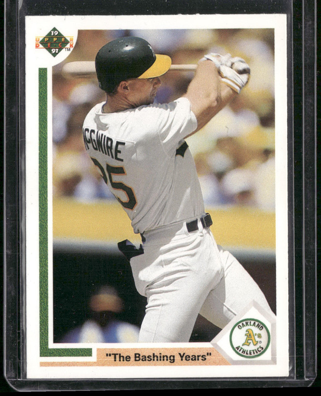 1991 Upper Deck #656 "The Bashing Years"