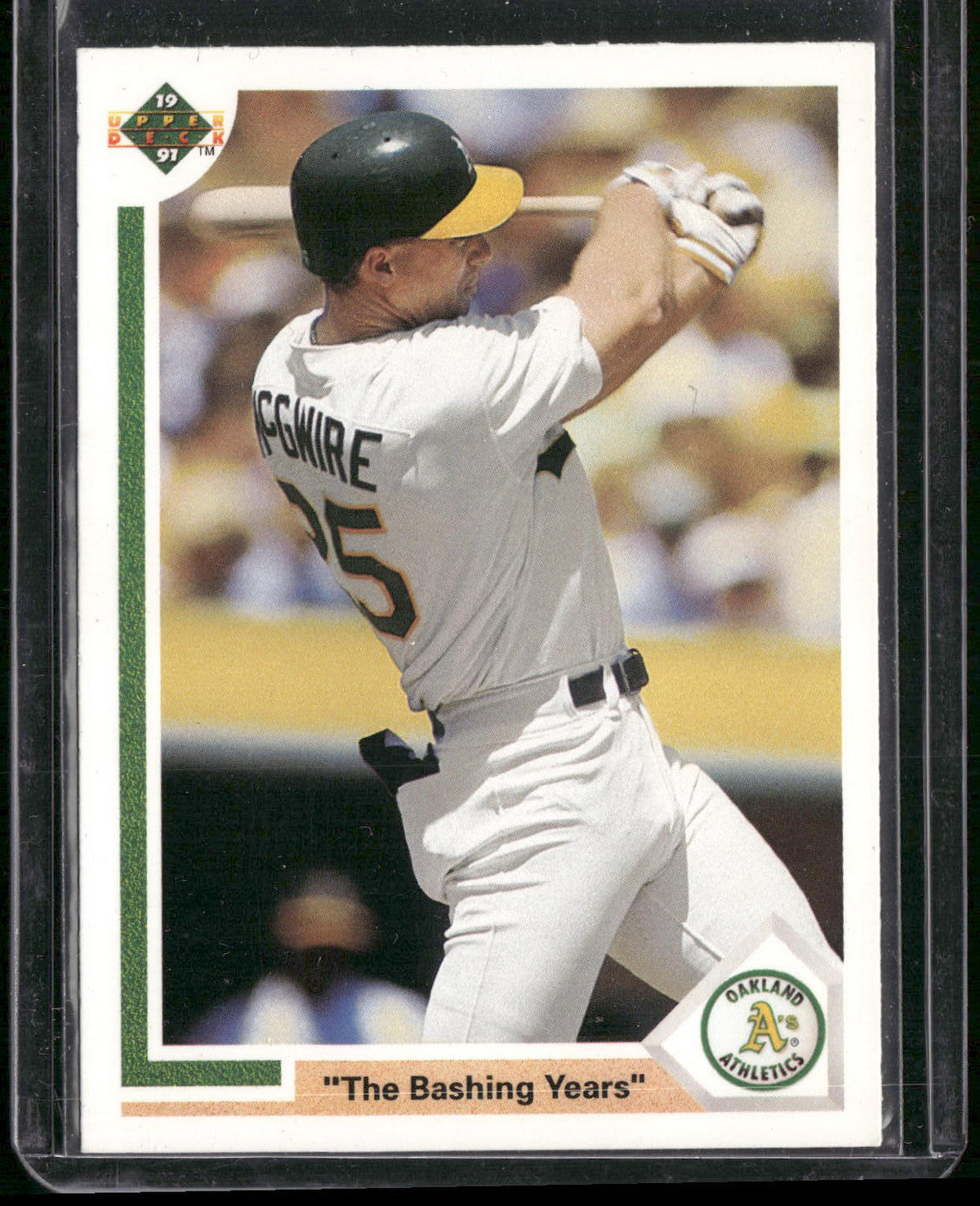 1991 Upper Deck #656 "The Bashing Years"