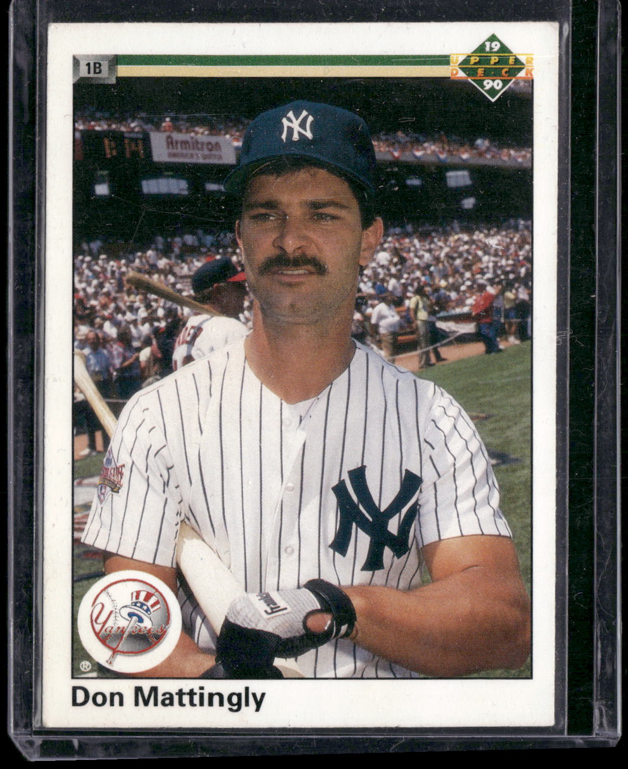 1990 Upper Deck #191a Don Mattingly