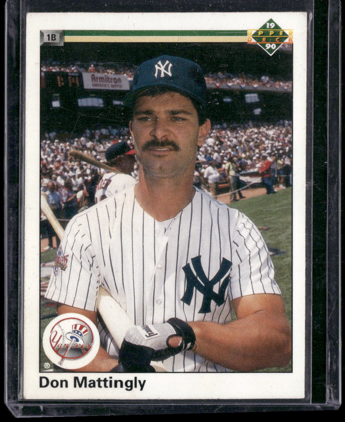1990 Upper Deck #191a Don Mattingly