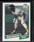 1990 Fleer #10 Rickey Henderson
