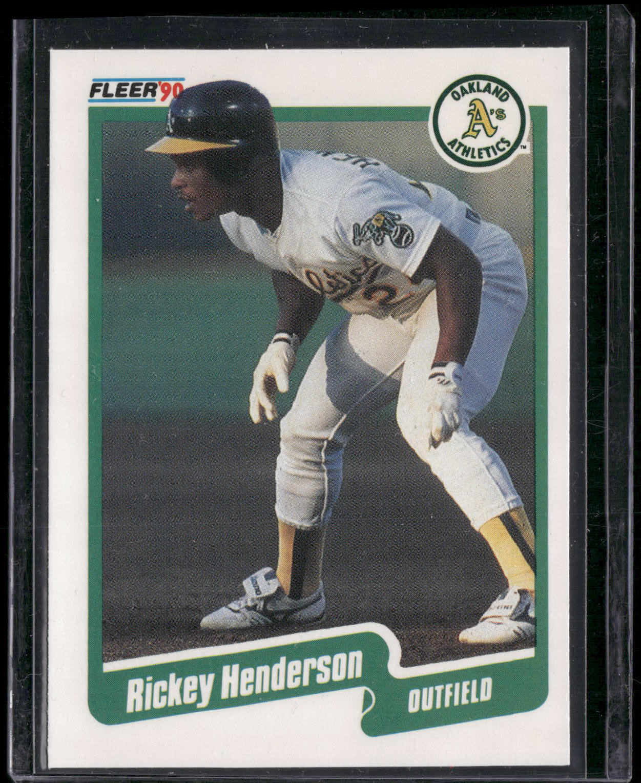 1990 Fleer #10 Rickey Henderson