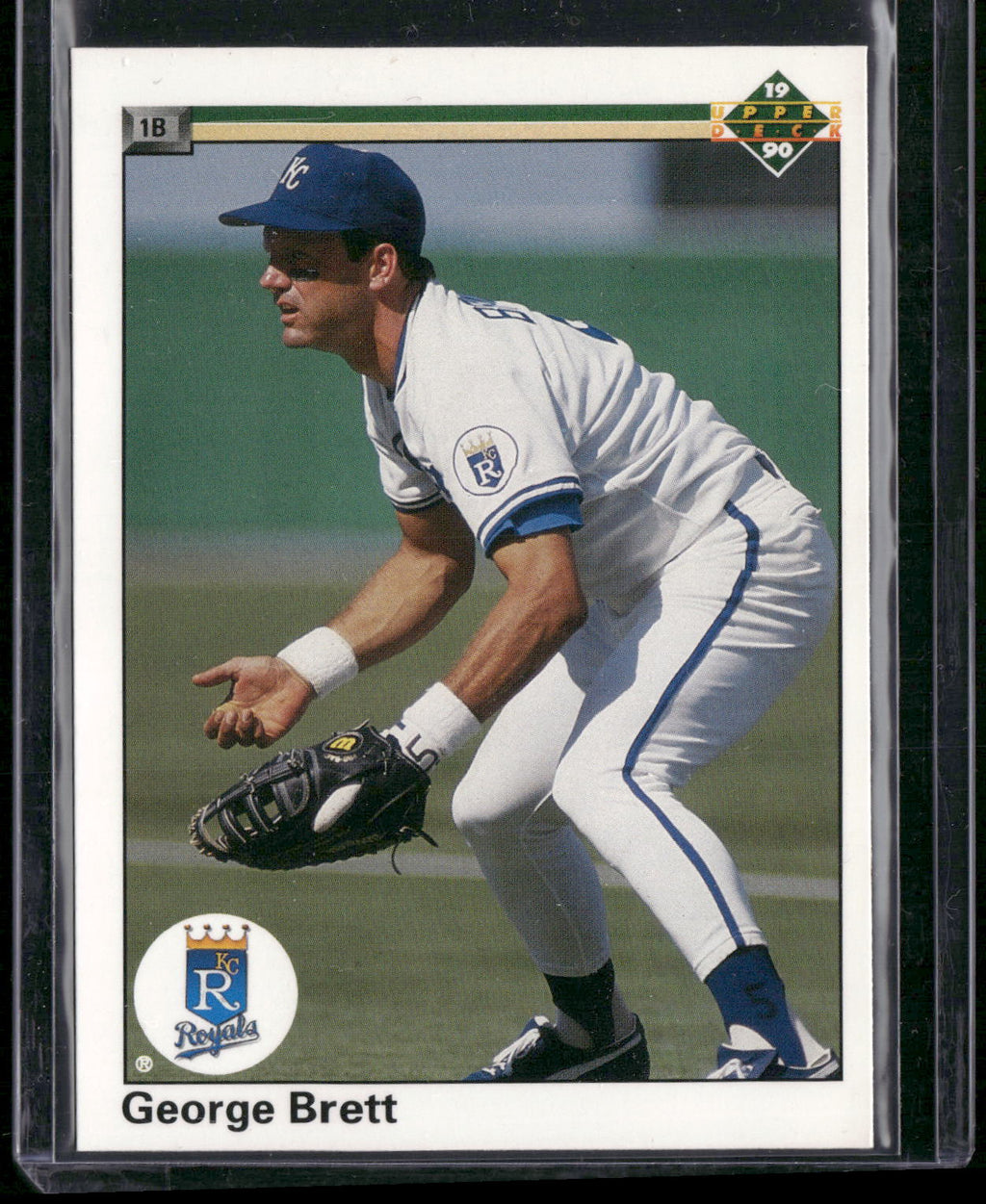 1990 Upper Deck #124b George Brett