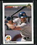 1990 Upper Deck #72 Juan Gonzalez
