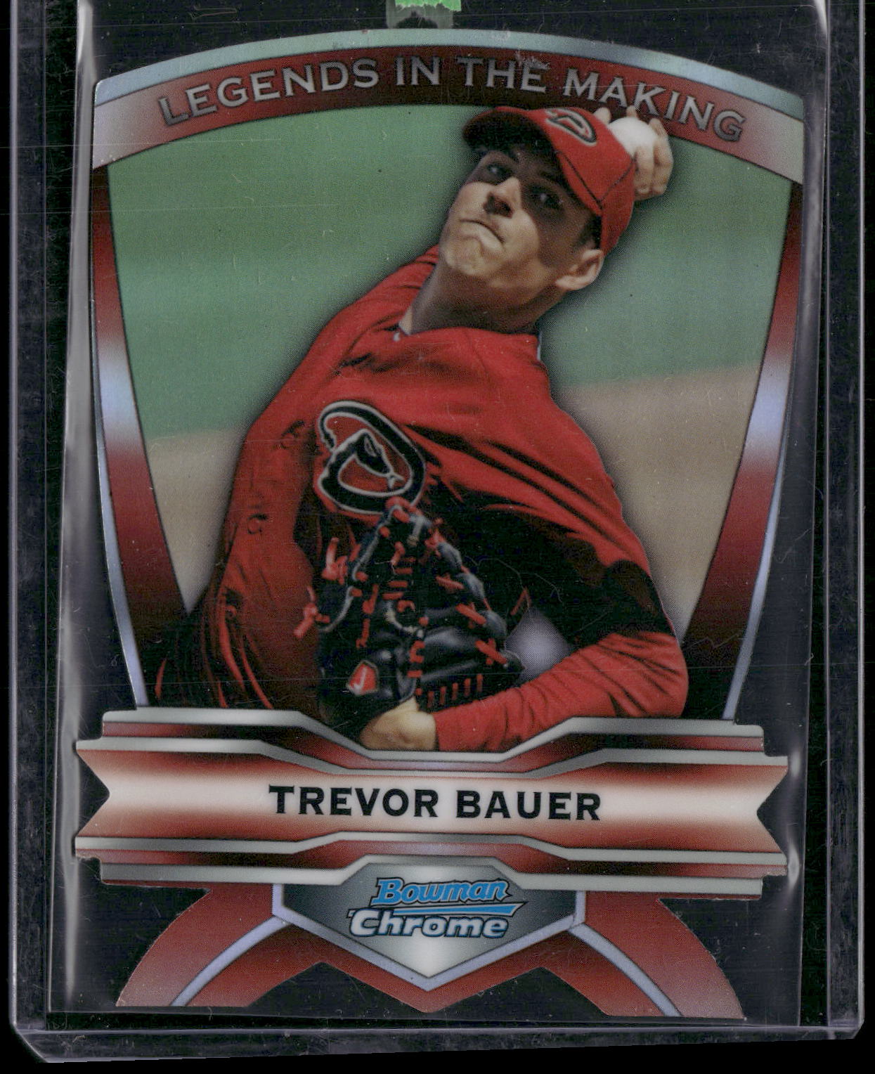 2012 Bowman Chrome #LIM-TB Trevor Bauer Legends In The Making Die Cuts