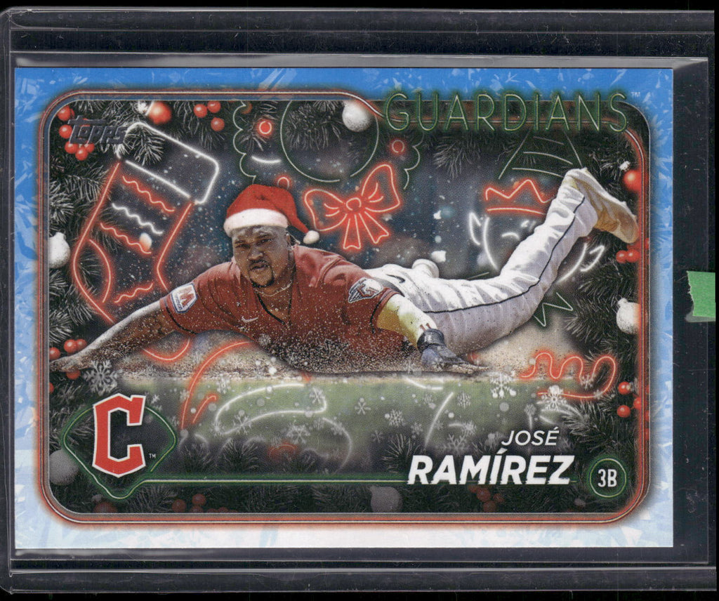 2024 Topps Holiday #H148b José Ramírez