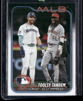 2024 Topps Update #US238 Elly De La Cruz / Julio Rodríguez