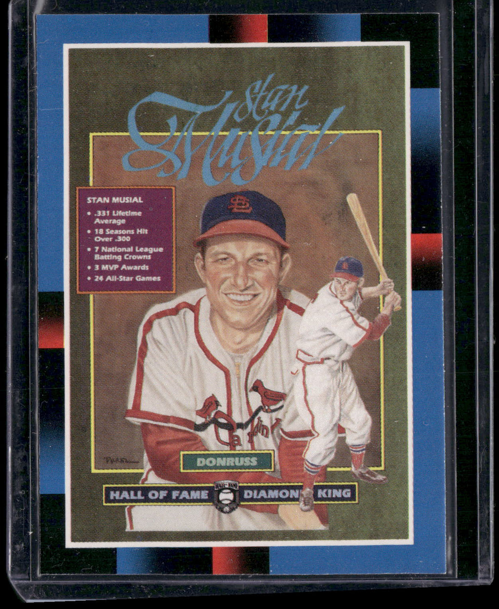 1988 Donruss #641 Stan Musial