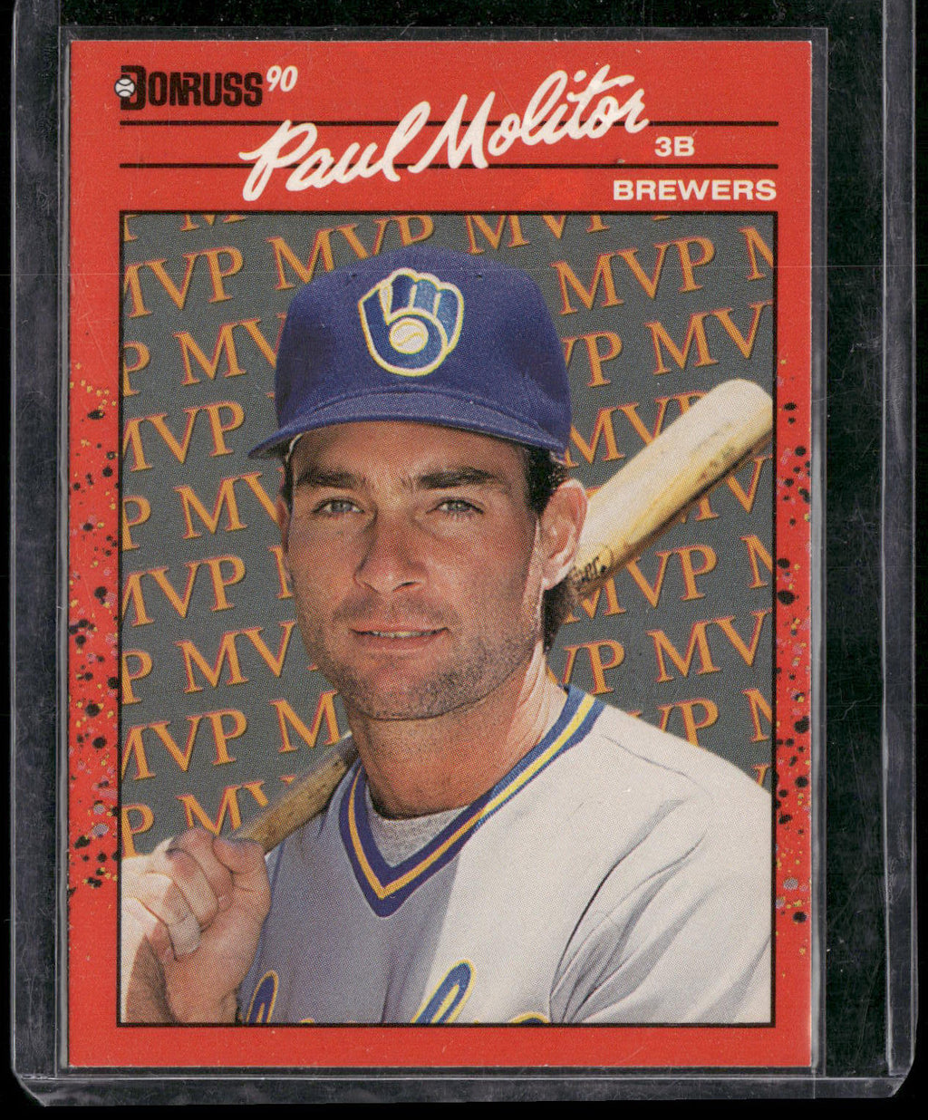 1990 Donruss #BC-15 Paul Molitor Bonus MVP's