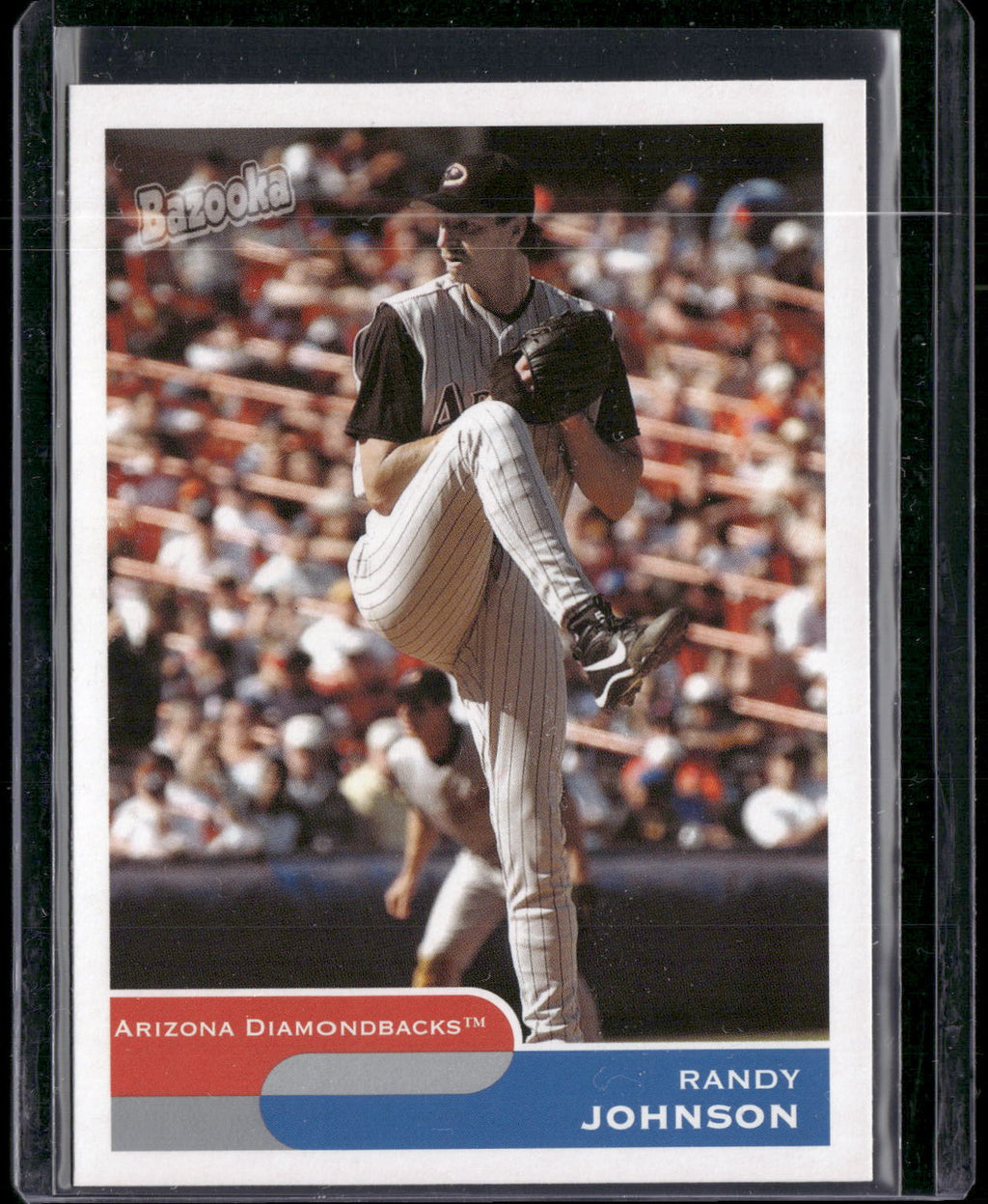 2004 Bazooka #140b Randy Johnson : White Jersey