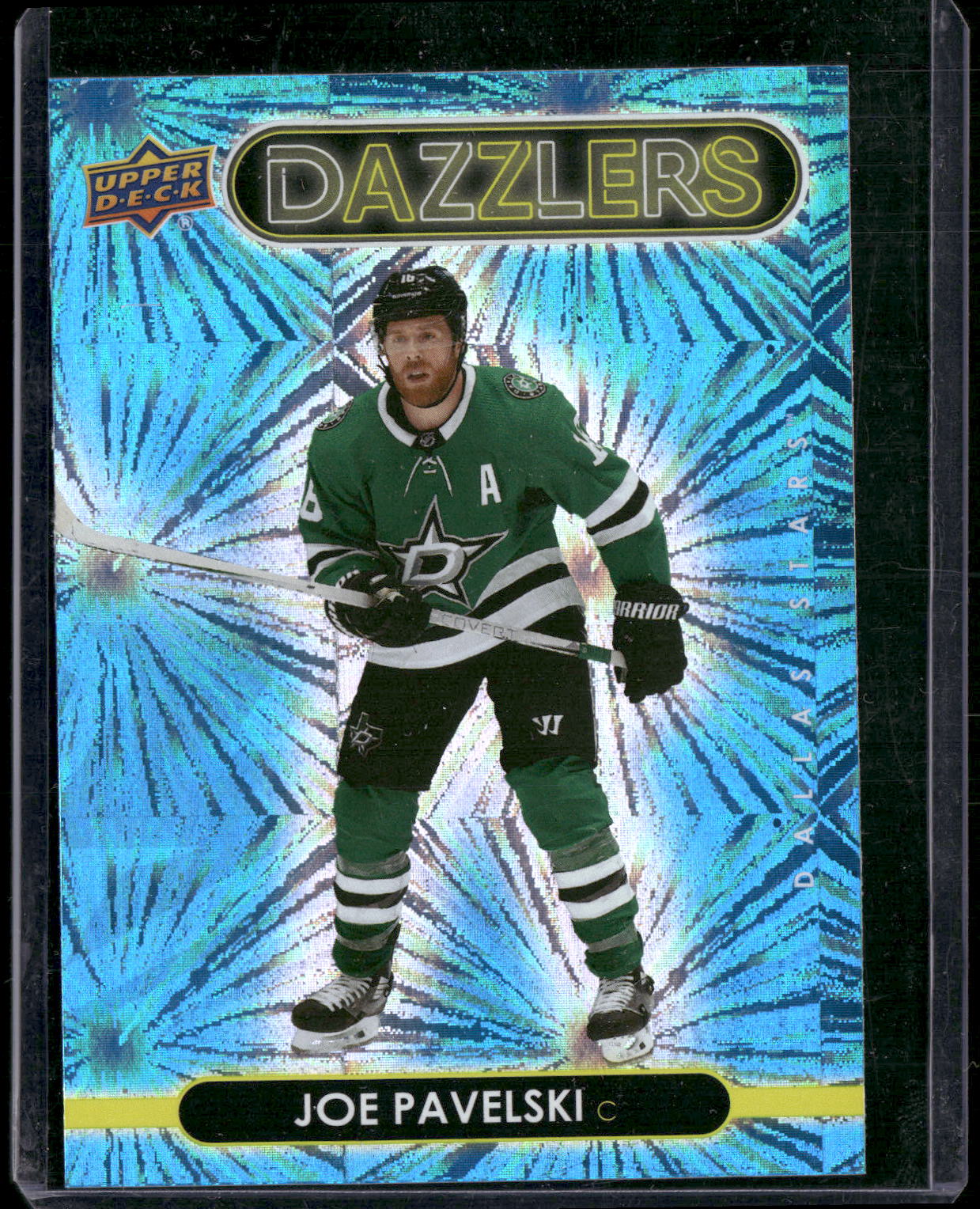 2021-22 Upper Deck #DZ-17 Joe Pavelski Dazzlers Blue
