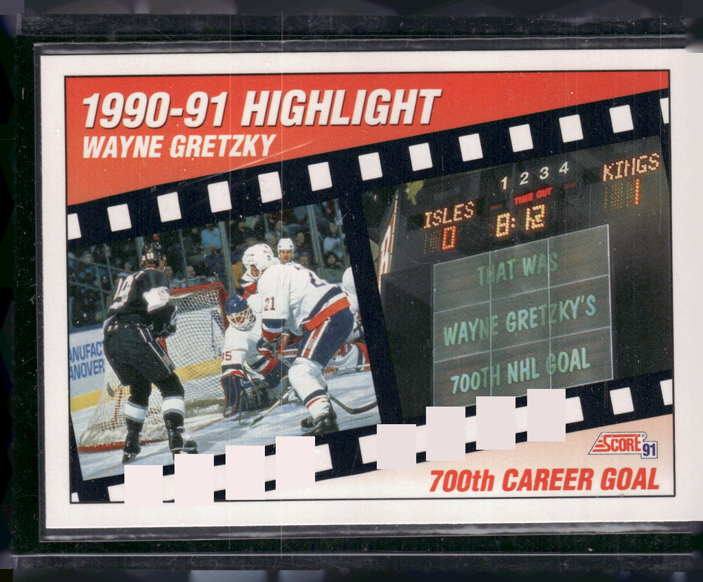 1991-92 Score Canadian English #303 Wayne Gretzky