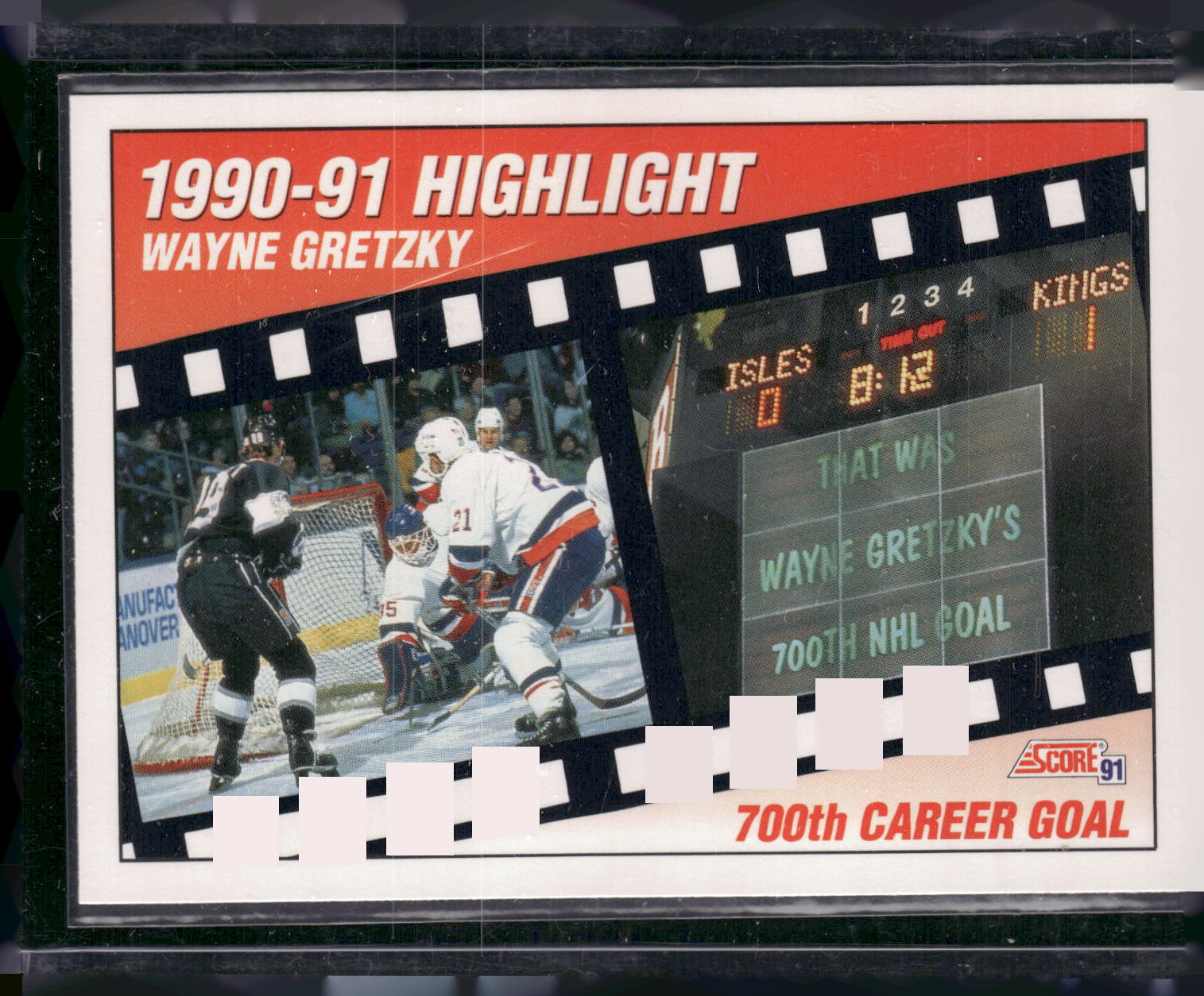 1991-92 Score Canadian English #303 Wayne Gretzky