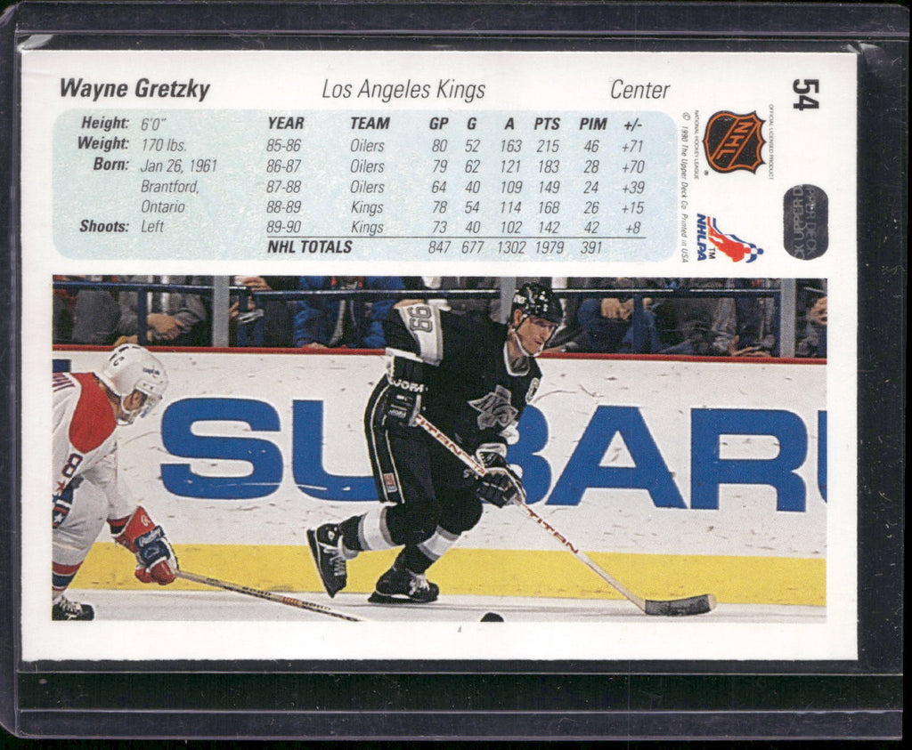 1990-91 Upper Deck #54 Wayne Gretzky