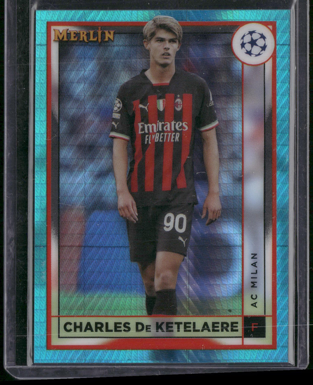 2022-23 Merlin UEFA Club Competitions #2 Charles De Ketelaere Aqua Prism